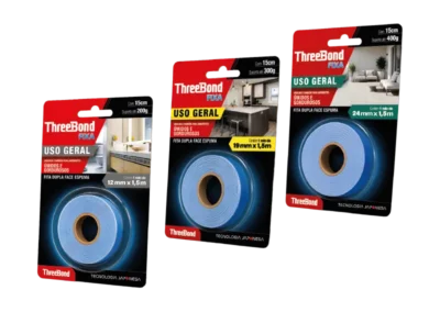 ThreeBond Fixa Fitas Dupla Face Uso Geral