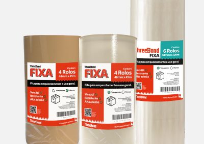 ThreeBond Fixa Fitas Empacotamento