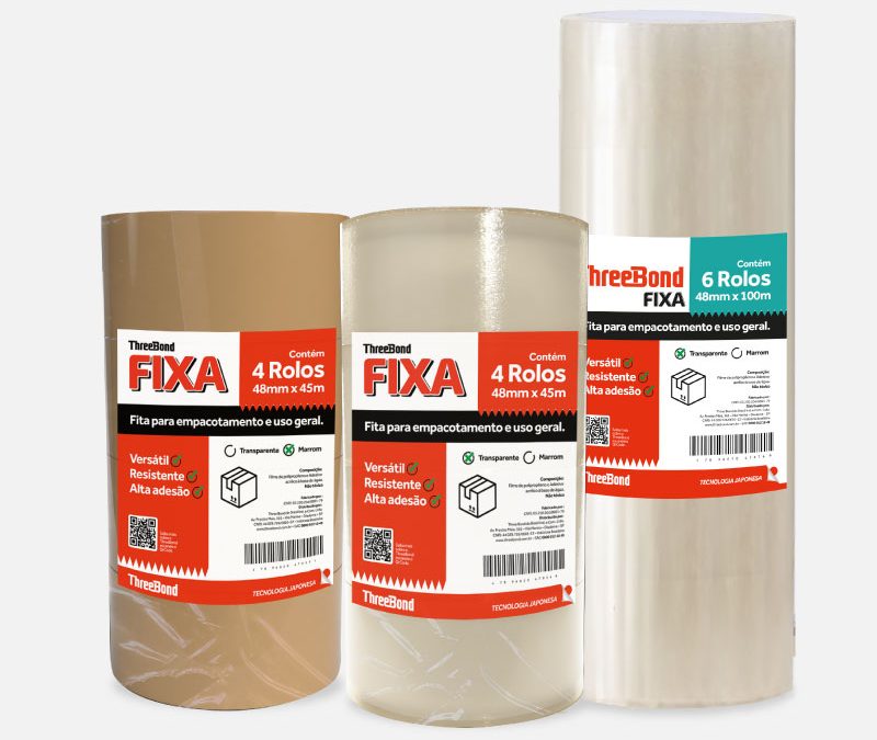 ThreeBond Fixa Fitas Empacotamento