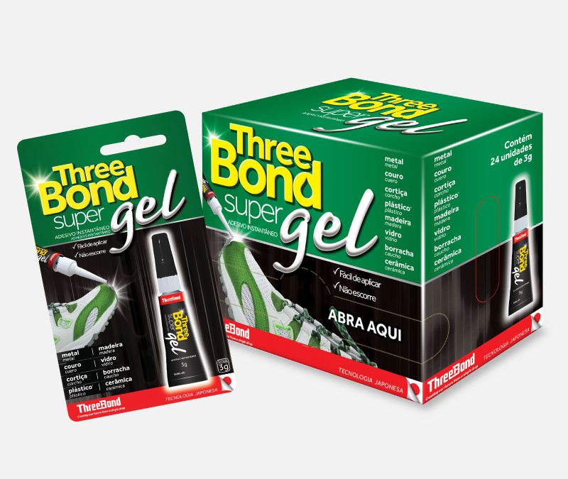 ThreeBond Super Gel Adesivo Instantâneo em Gel