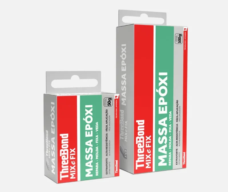 ThreeBond Mix e Fix Massa Epóxi