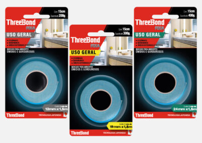 Fitas Dupla Face Uso Geral