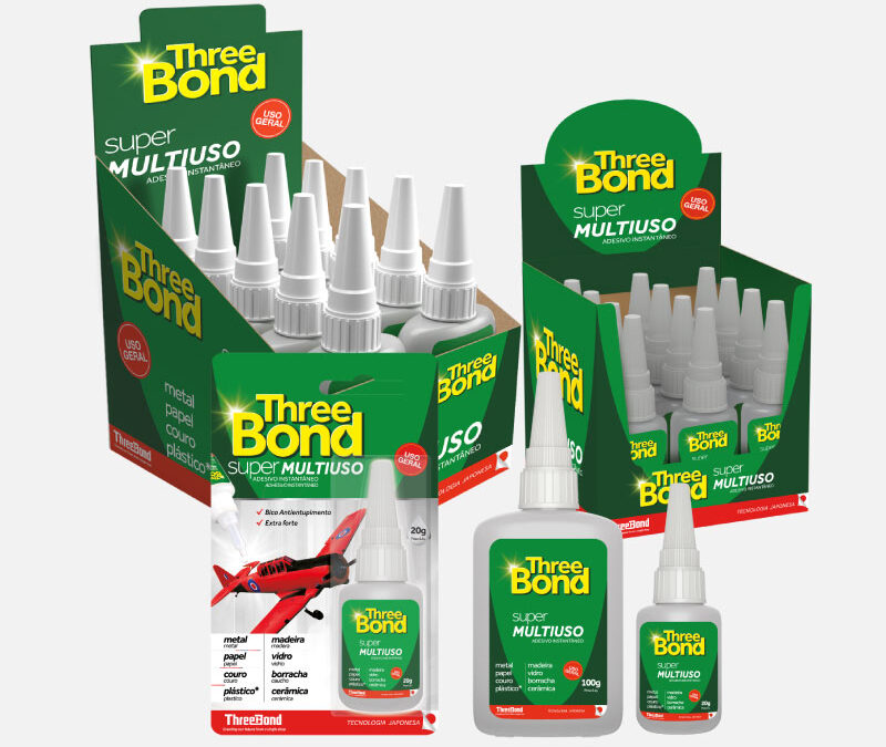 ThreeBond Super Multiuso Adesivo Instantâneo